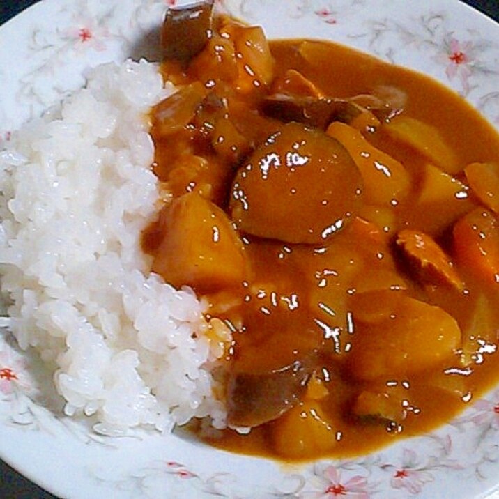 市販のルーで簡単！ズッキーニと茄子の夏野菜カレー